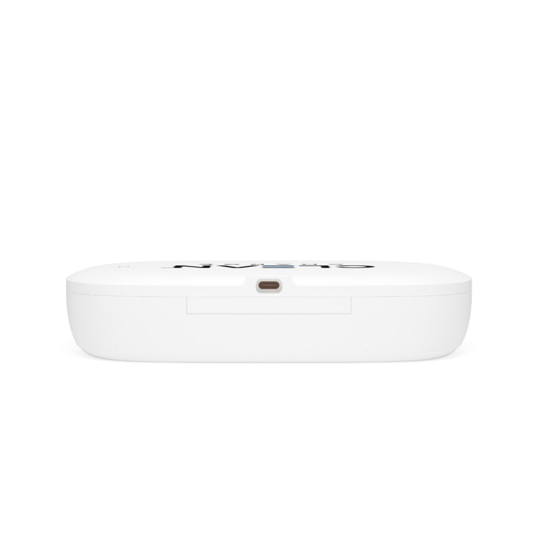 Side view with USB-C port